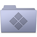 Windows Folder Lavender Icon 128x128 png